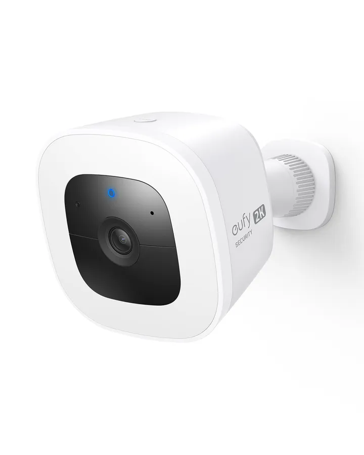 Camera supraveghere eufy Spotlight Cam Pro 2K SoloCam L40, Reflector LED, WiFi, IP67, Alb
