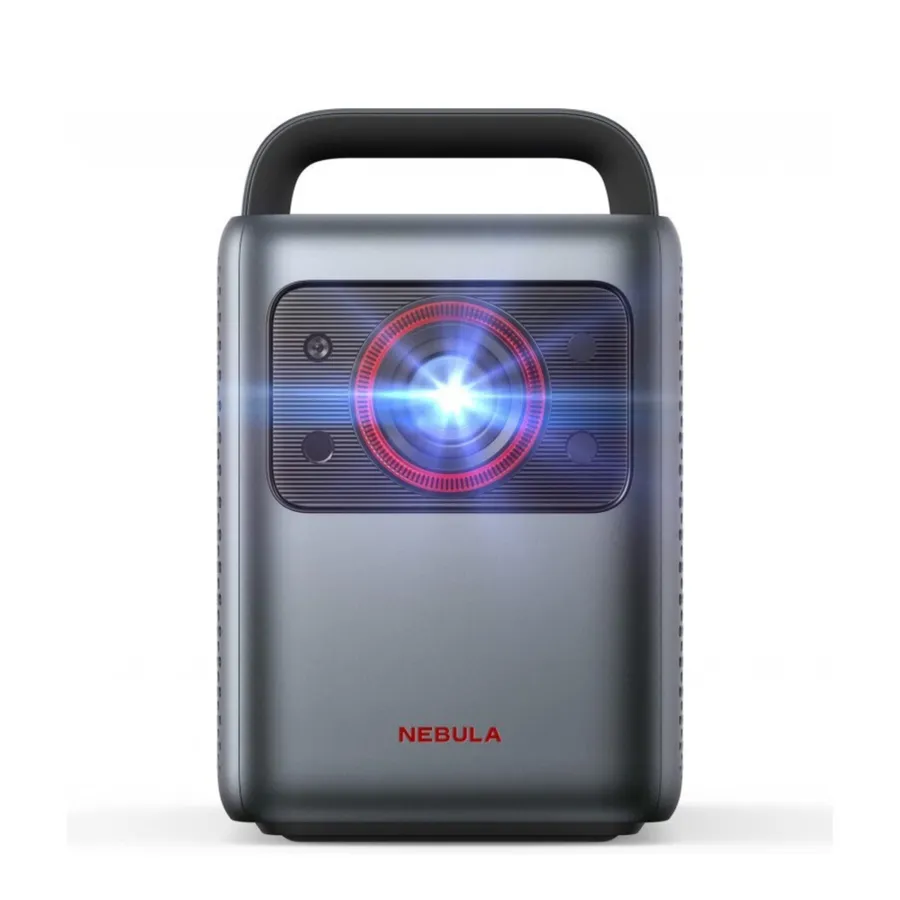 Proiector video portabil smart Anker Nebula Cosmos Laser, 4K, 1840 ANSI Lumens, Android TV 10, Wi-Fi