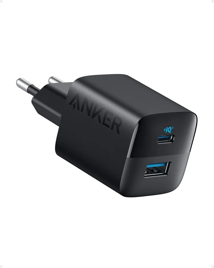 Incarcator retea Anker 323, 33W, USB-C, USB-A, Negru