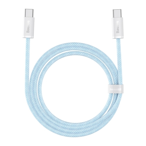 Cablu Baseus Dynamic Series, USB-C la USB-C, 100W, Fast Charging, 2m, Albastru