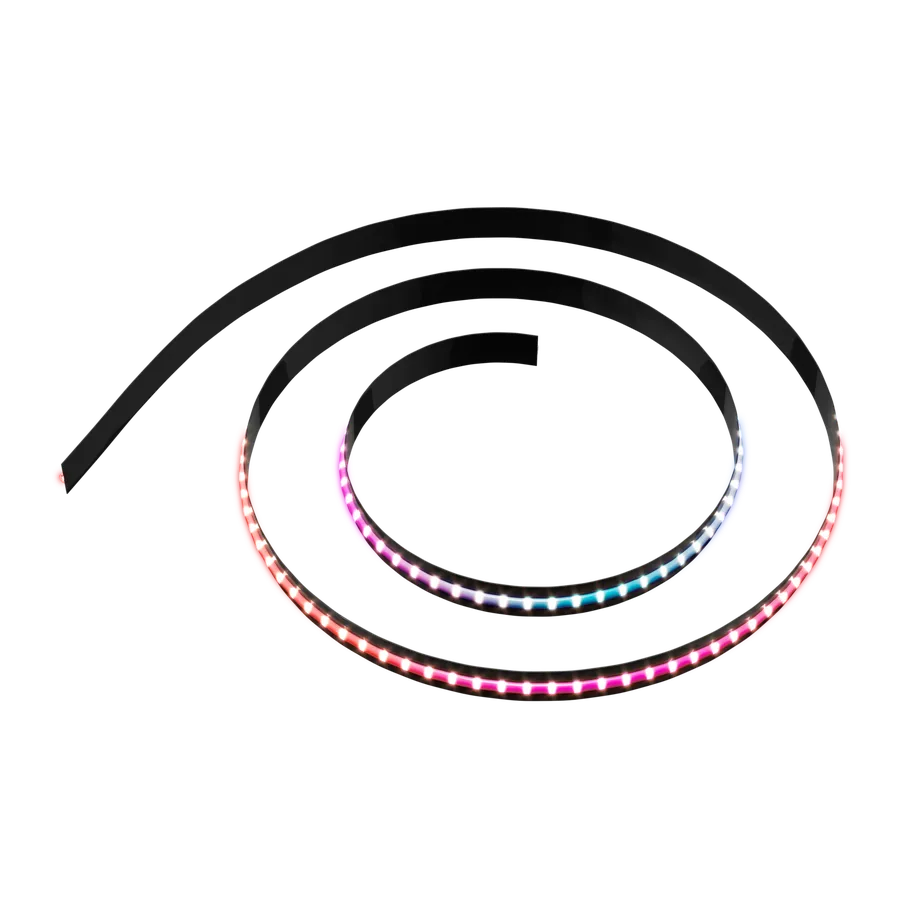 Banda LED Calex Smart Gaming, COB RGBIC, 840 LEDs/Metru