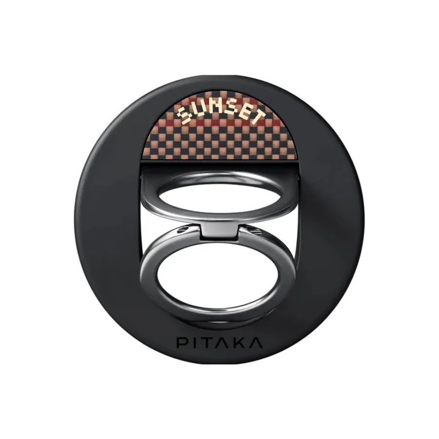 Suport inel Pitaka MagEZ Grip 3, Compatibil cu MagSafe, Sunset