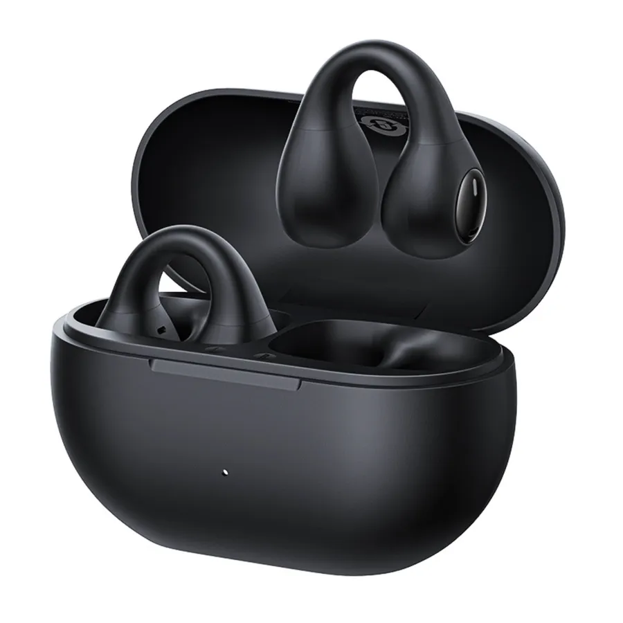 Casti True Wireless Baseus Bass 15 Open-Ear Clip, Bluetooth 5.4, Autonomie 30 ore Negru