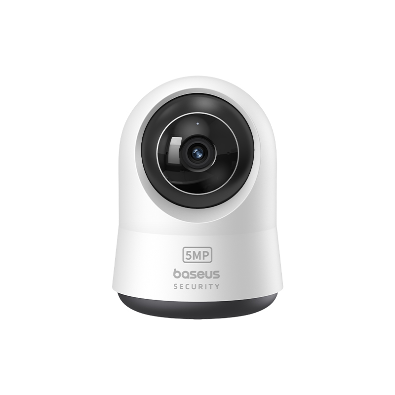 Camera supraveghere video Baseus P1 Pro, 3K, Detectie AI, 360° Pan&Tilt, Night Vision, 8x Zoom, Alb