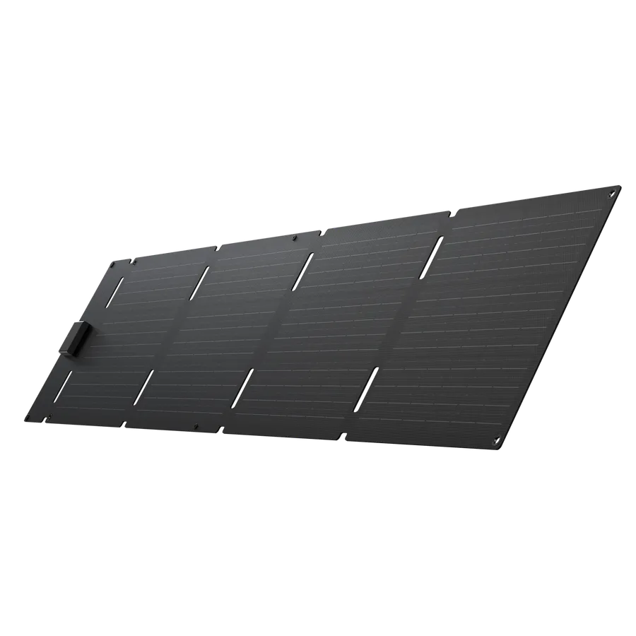 Panou solar Ecoflow 60W, portabil, USB-C, Negru