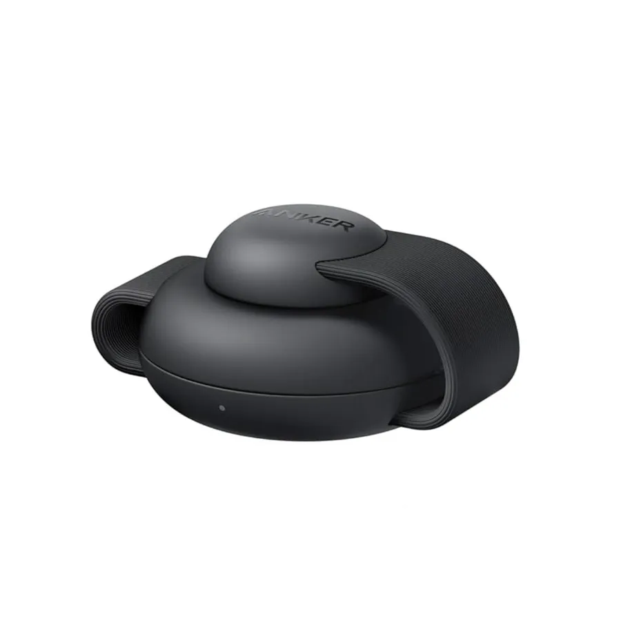 Incarcator wireless Anker MagGo 3-in-1, MagSafe Qi2, 15W, pliabil, pentru iPhone 15/16, AirPods, Apple Watch, Negru