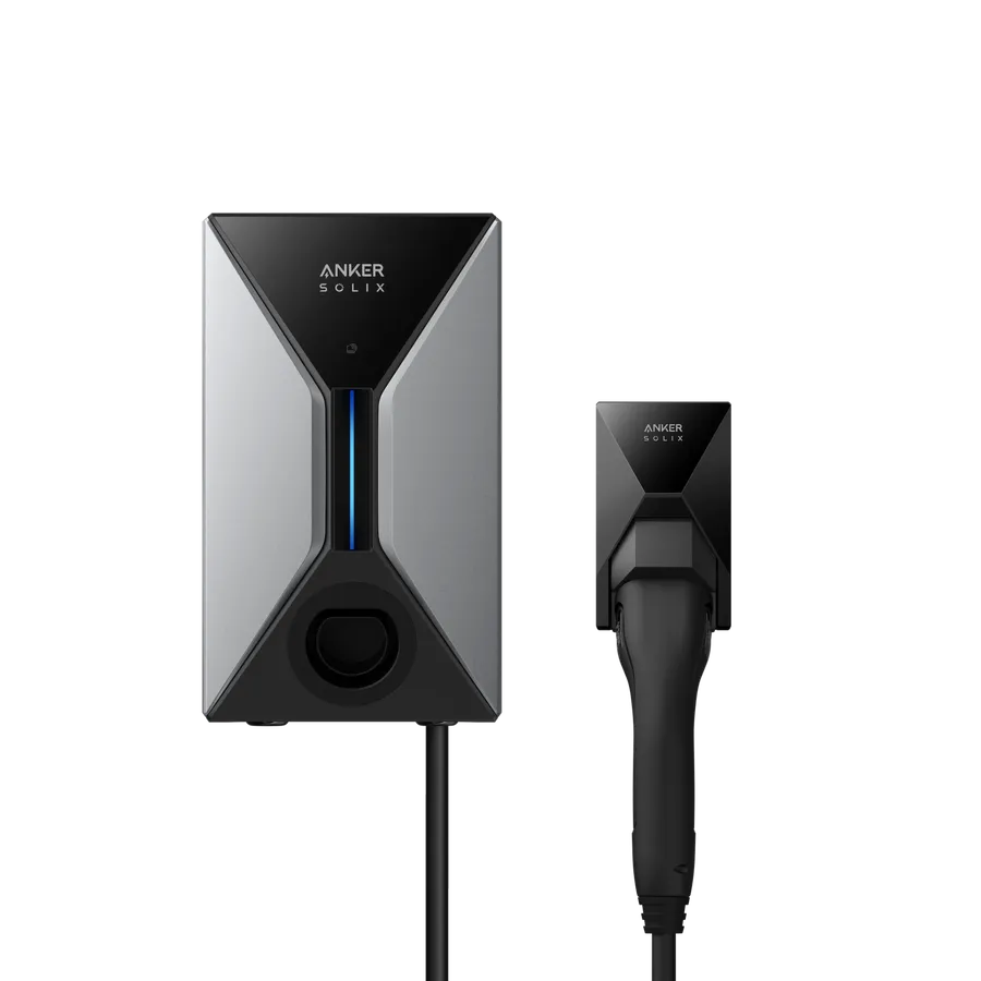 Statie incarcare auto electrice Anker SOLIX V1 Type 2, 7.4 KW Smart EV Charger, RFID, Wi-Fi. Bluetooth, RS485, IP65
