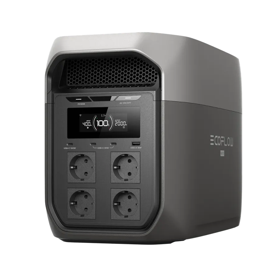 Statie de incarcare portabila EcoFlow Delta 3 Max 2048Wh, 2400W