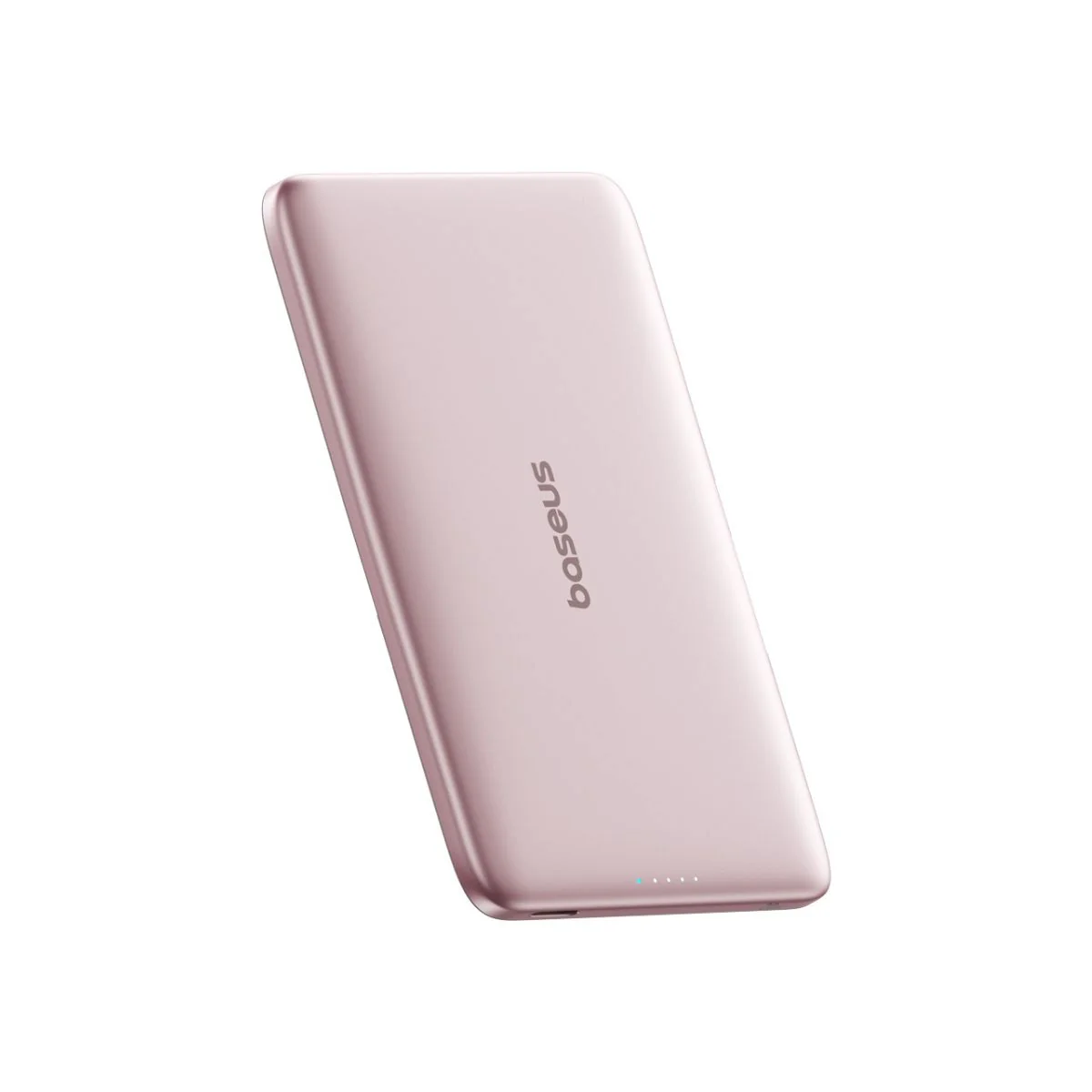 Acumulator extern Baseus PicoGo 5000mAh, 20W, Ultra-Slim, Magsafe, pentru iPhone seria 12-17, Roz