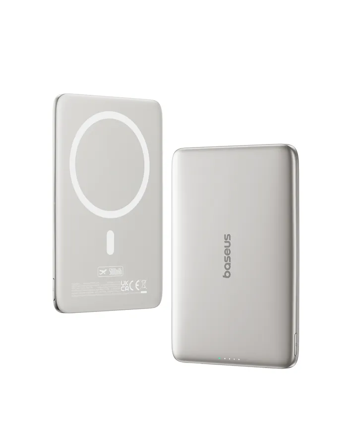 Acumulator extern Baseus PicoGo AM41 Ultra-Slim Magnetic 5.000 mAh, 20W, Titanium