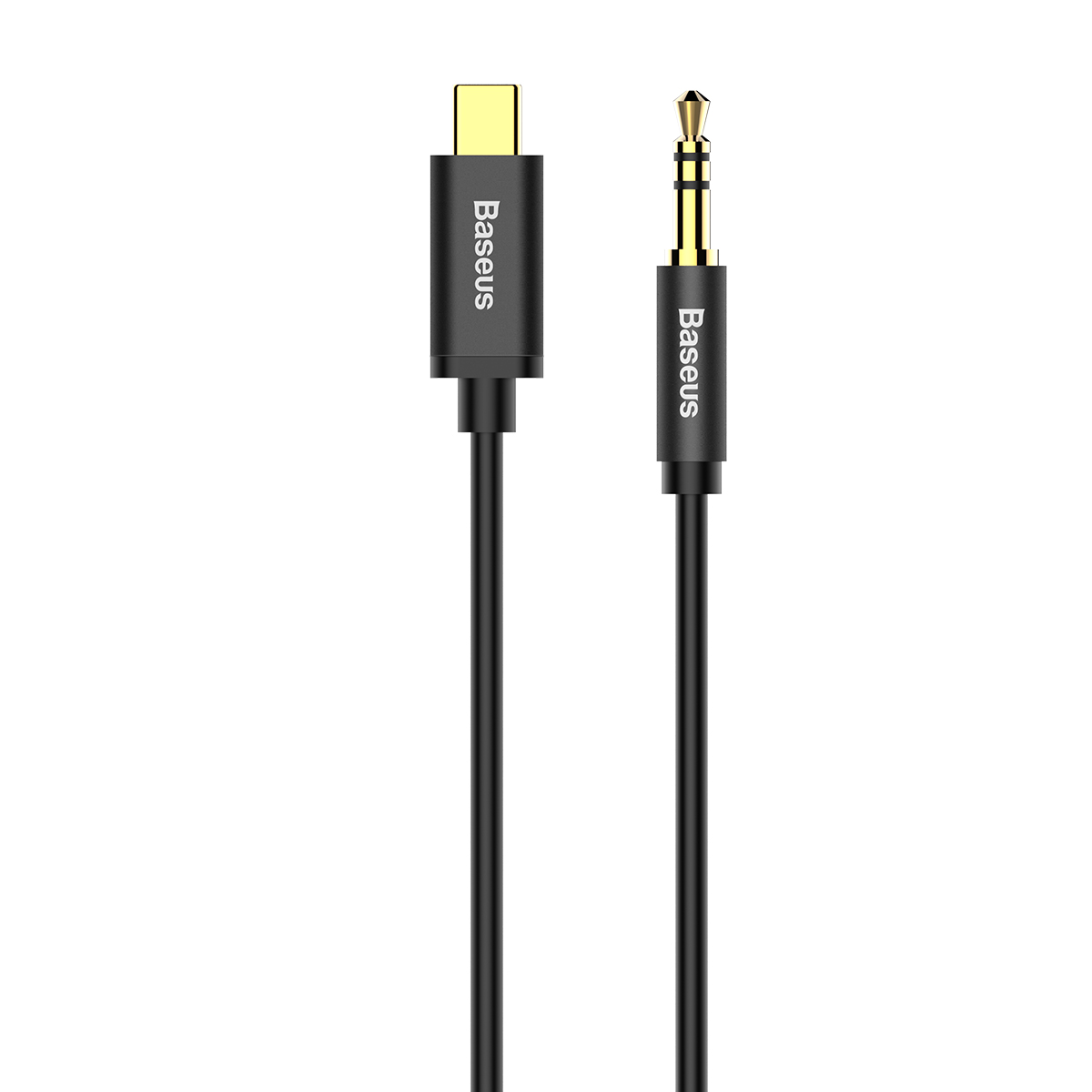 Cablu Audio Baseus Yiven M01 USB-C la 3.5mm Jack, Negru