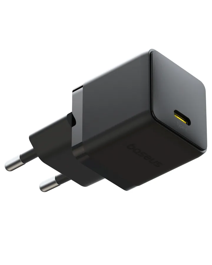 Incarcator de retea Baseus Palm 20W, 3A, 1x USB-C, Negru
