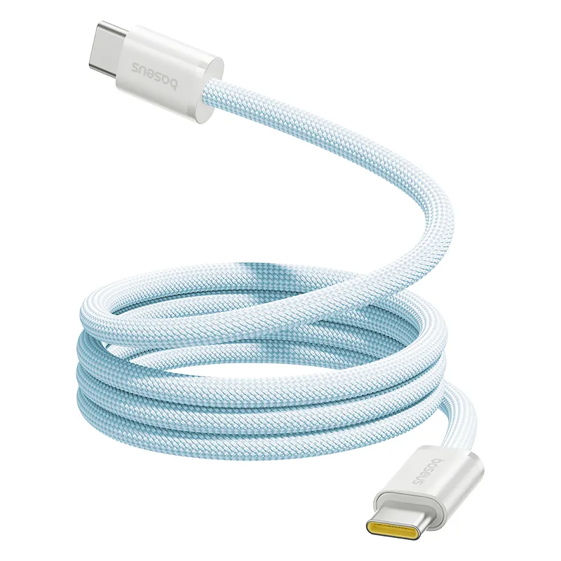 Cablu Baseus Dynamic 4 Pro 100W USB-C la USB-C, 1m, Albastru