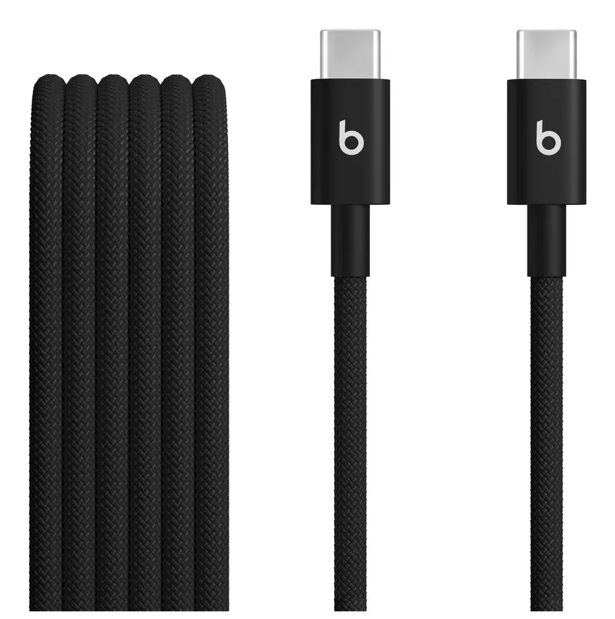 BEATS USB-C TO USB-C WOVEN/CABLES (1.5 M) BOLT BLACK (2-PK)