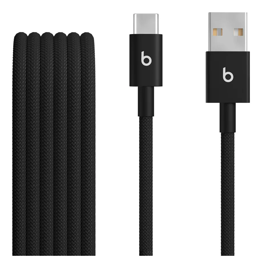 BEATS USB-A TO USB-C WOVEN/CABLES (1.5 M) BOLT BLACK (2-PK)
