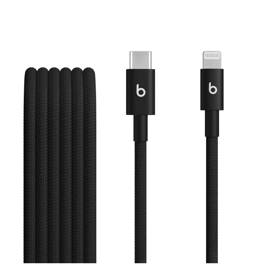 BEATS USB-C TO LIGHTNING/WOVEN CABLE (1.5 M) - BOLT BLACK