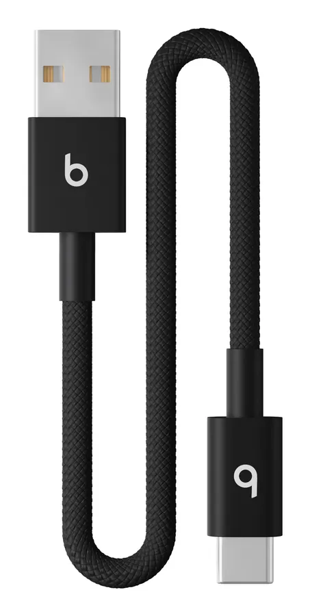 BEATS USB-A TO USB-C WOVEN/SHORT CABLE (20 CM) BOLT BLACK
