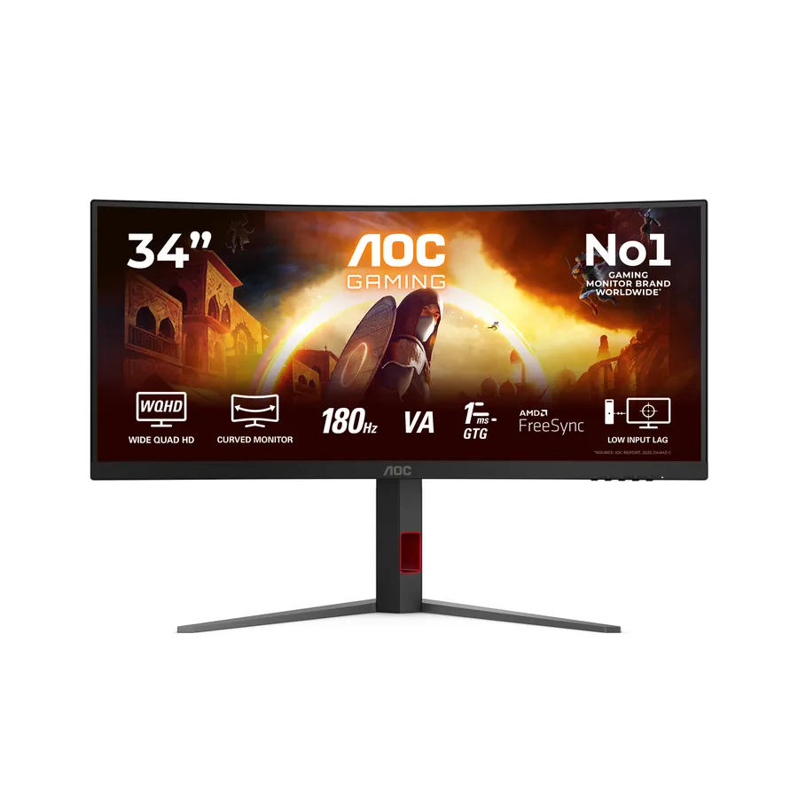 AOC GAMING CU34G4 - 34 ZOLL QUA/180 HZ 1 MS FREESYNC PREM. HDR10