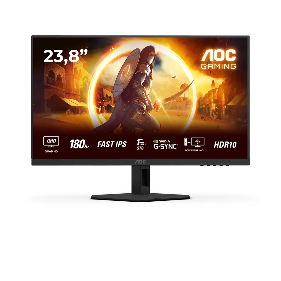 AOC GAMING Q24G4RE - 24 ZOLL QU/180 HZ 1 MS G-SYNC COMP. HDR10 (