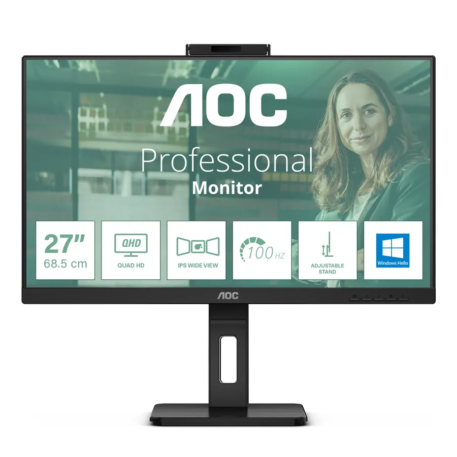 Q27P3CW 27IN IPS 2560X1440 16:9/4MS BLACK