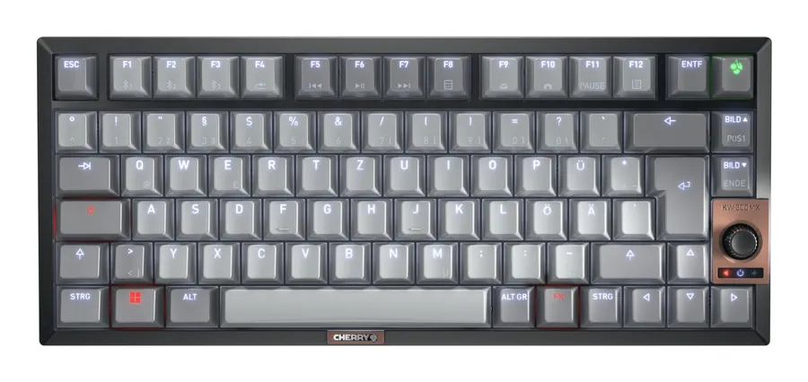 WIRELESS KEYBOARD MX 2A SILENT/RED DE LAYOUT