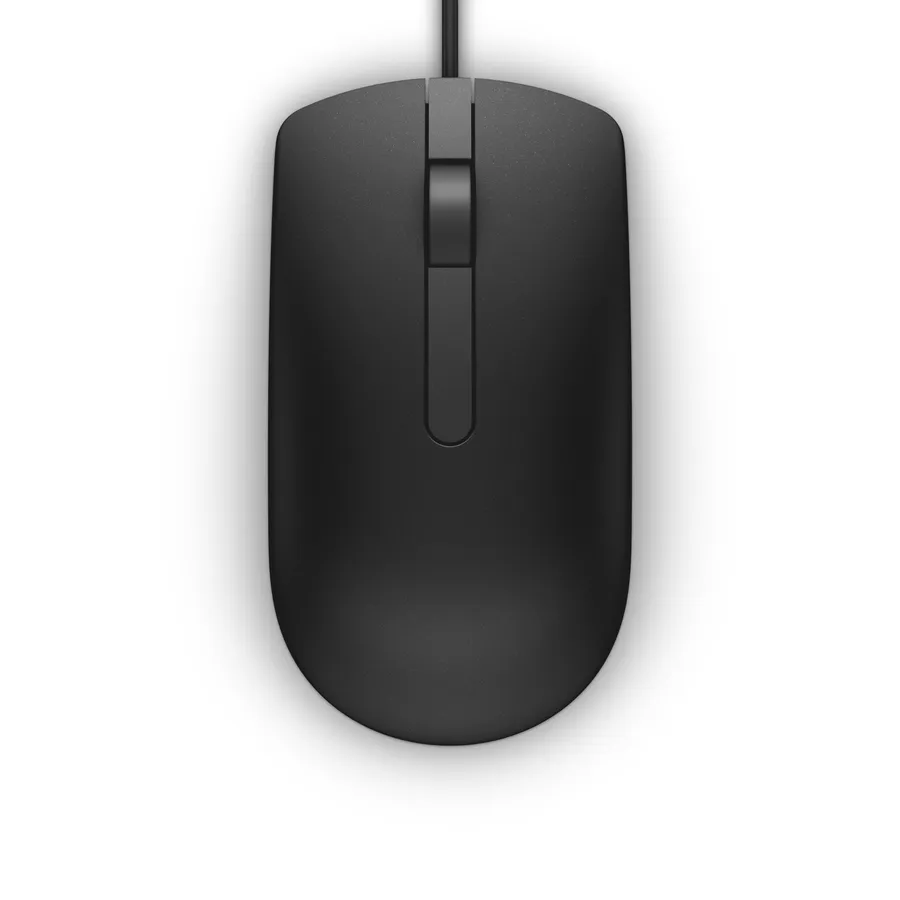 Dell Optical Mouse-MS116 - Black