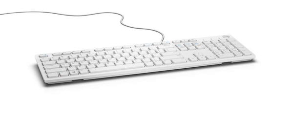 Dell Wired Keyboard - KB216 - UK (QWERTY) - White