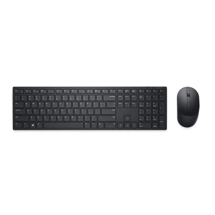 Dell Pro Keyboard and Mouse - KM5221W - UK (QWERTY) - Black