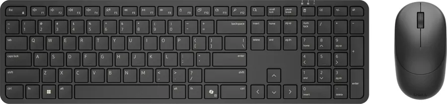 Dell Pro 5 Keyboard and Mouse - KM526 - US International (QWERTY) - Black