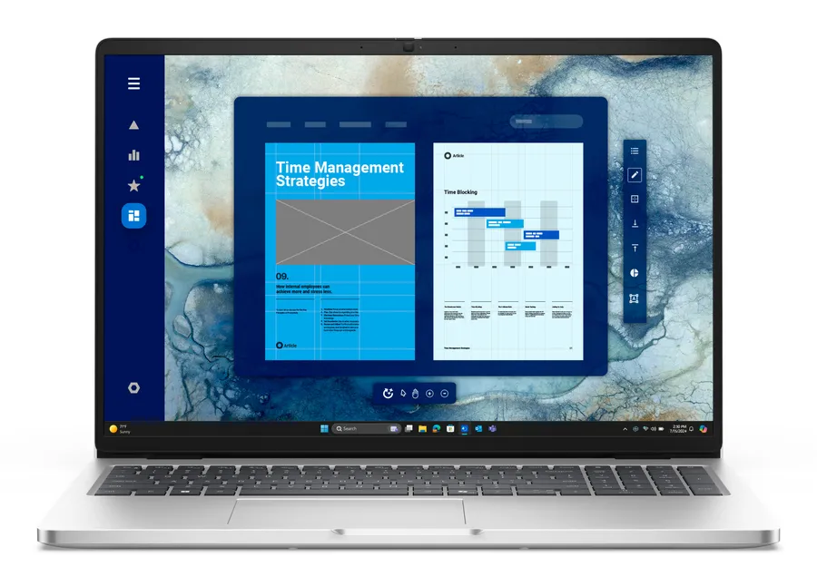 Dell Pro 16 PC16250 U7 265U/16GB/512GB SSD/16.0" FHD+/Integrated/FgrPr/FHD/IR Cam/Mic/WLAN + BT/Backlit Kb/3 Cell/W11Pro/3YPSvPro