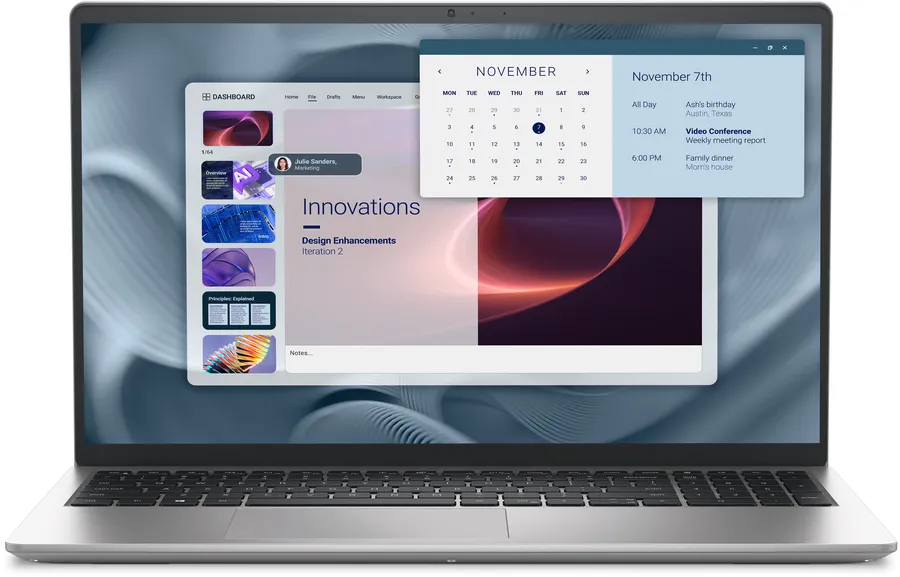 Dell Pro 15 Essential PV15250 I5-1334U/16GB/1TB SSD/Intel UHD/FgrPr/WLAN + BT/15.6" FHD/Backlit Kb/3 Cell/65W/W11 Pro/3YPS