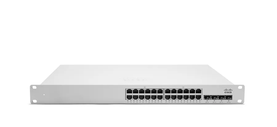Meraki MS350-24P L3 Stck Cld-Mngd 24x GigE 370W PoE Switch