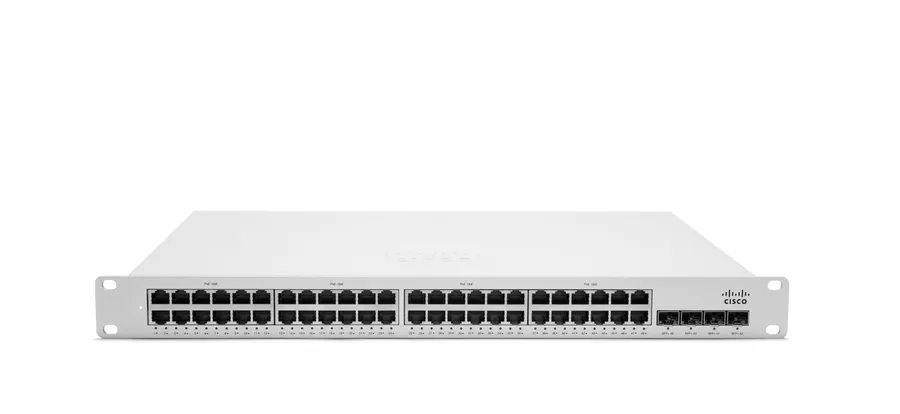 Meraki MS350-48LP L3 Stck Cld-Mngd 48x GigE 370W PoE Switch