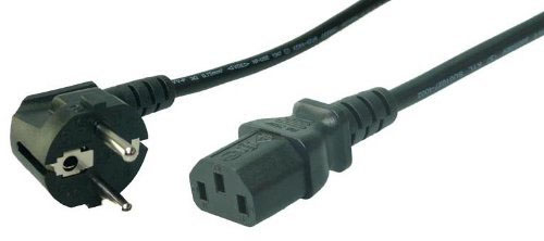 Ext. European Pwr Cable (optional) to C5 ( 3-lobe or mickey mouse)
