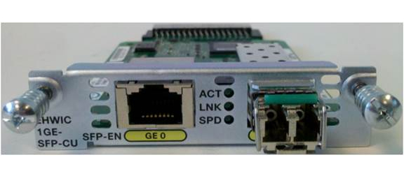1-PORT GE WAN NIM DUAL-MODE/RJ45 & SFP