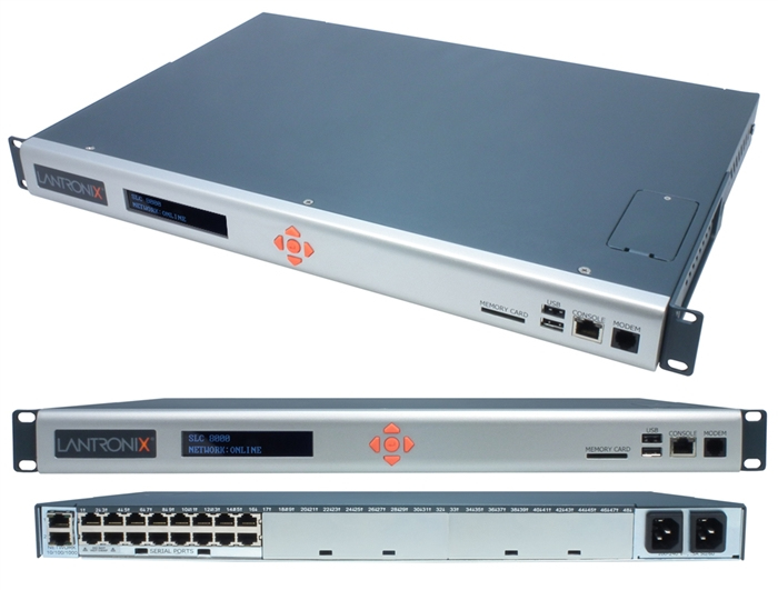 SLC8000 ADV. CONSOLE MANAGER/RJ45 16-PORT AC-DUAL SUPPLY