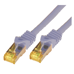 CAT7 SFTP RJ45 LSZH 15M GREY/10GBIT RAW PATCH CABLE
