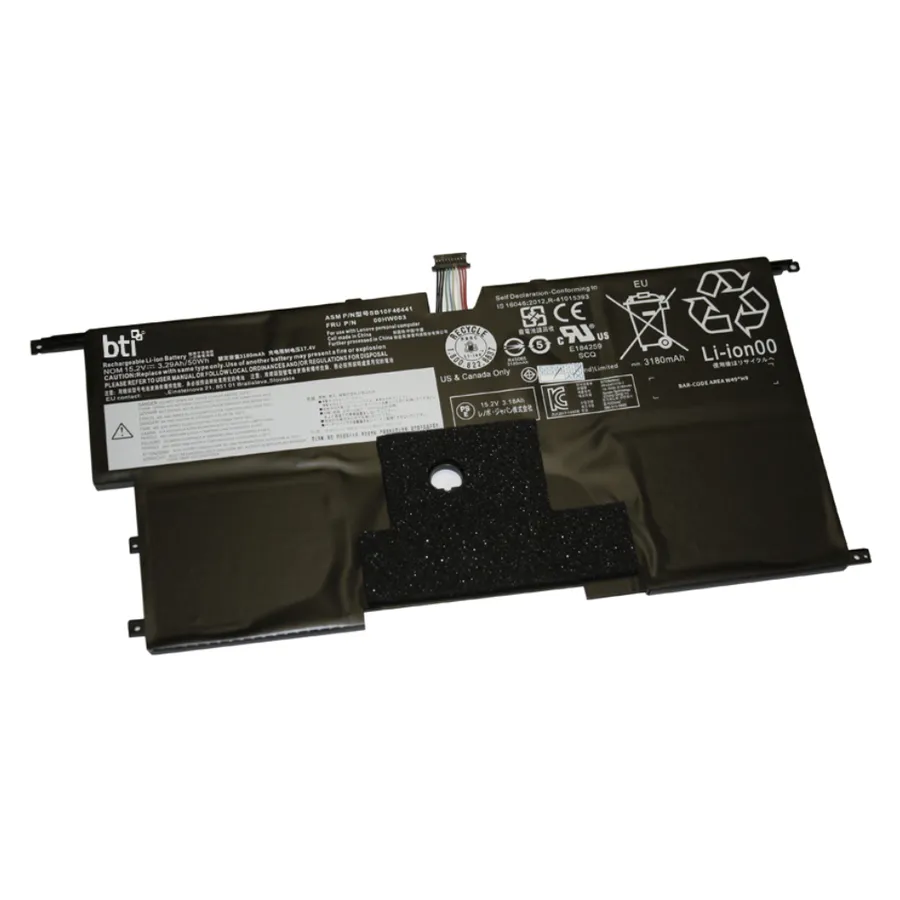 BTI 4C BATTERY LENOVO THINKPAD/CARBON 3RD GEN OEM: 00HW003