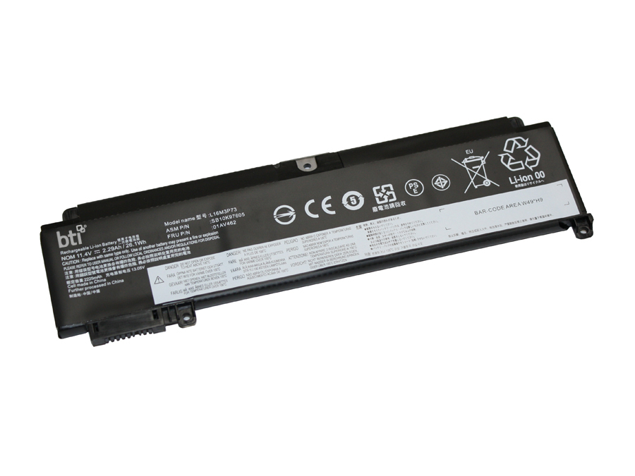 BTI 3C BATTERY TP YOGA 11E/OEM: 00HW042 01AV442 01AV443