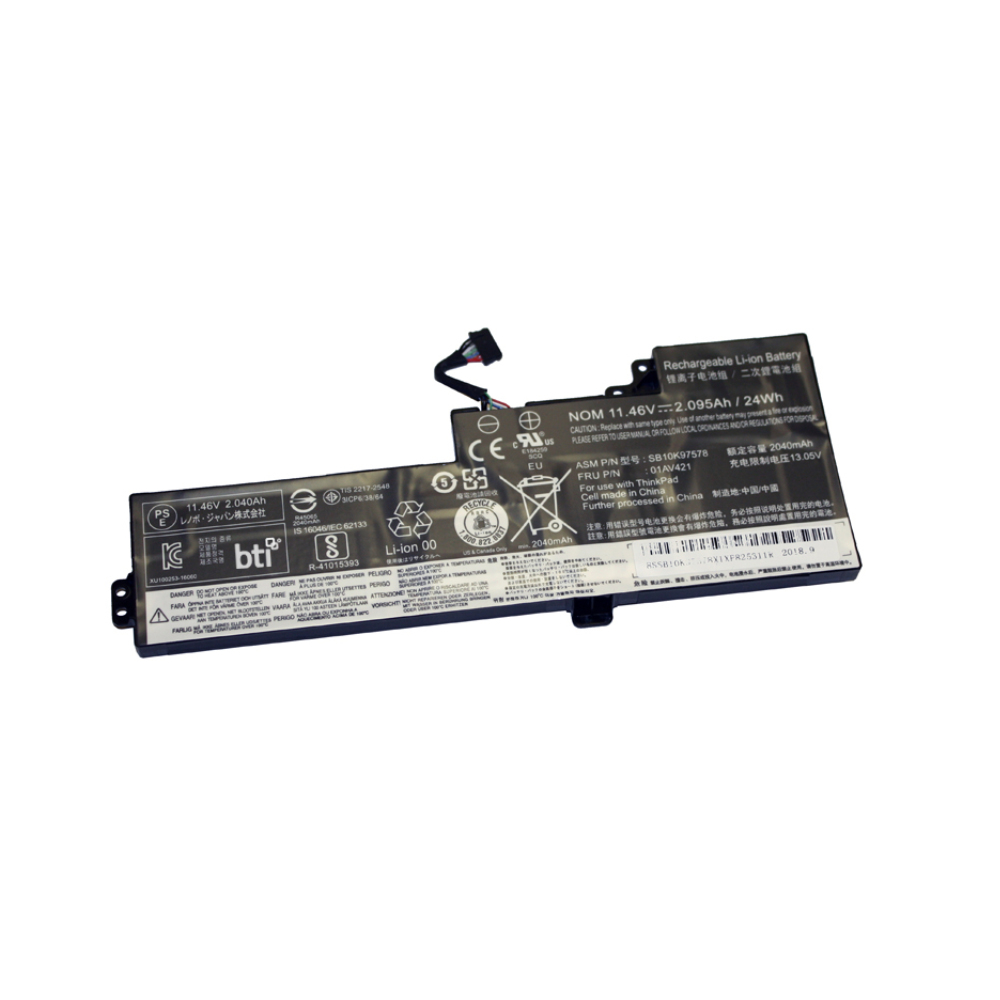 BTI 3C BATTERY THINKPAD T470/OEM:01AV421 01AV420 01AV419