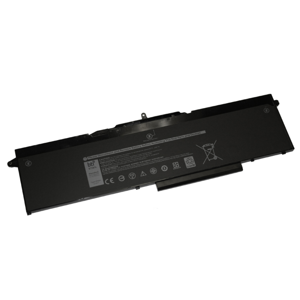 BTI 6C BATTERY DELL PRECISION/7550 / 7750 95WH OEM: 3HK45