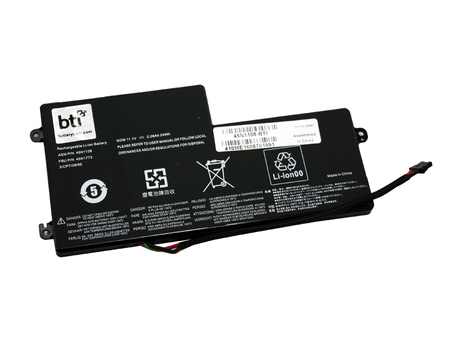 BTI INTERNAL BATTERY T440 X250/OEM: 45N1112 45N1113 45N1773