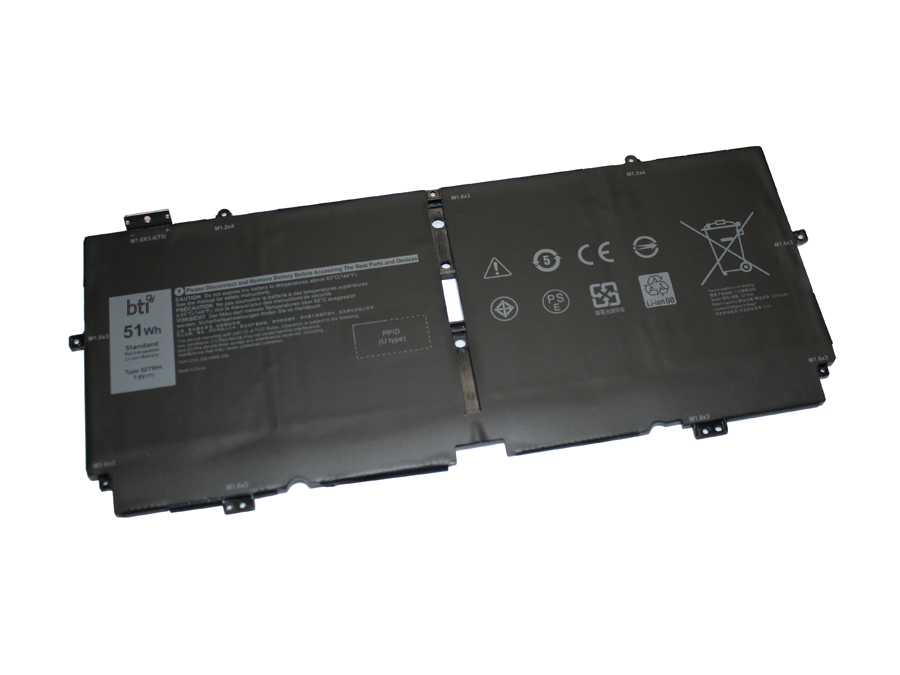 BTI 4C BATTERY XPS 13 7390 2IN1/OEM: 52TWH NN6M8 XX3T7