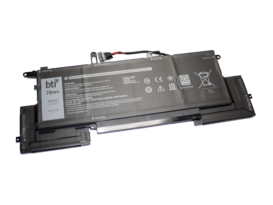 BTI 6C BATTERY LAT 7400 2-IN-1/OEM 451-BCID WD8P8 8RTVG