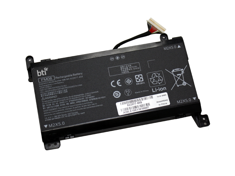 BTI 8C BATTERY HP OMEN 17/OEM:922977-855