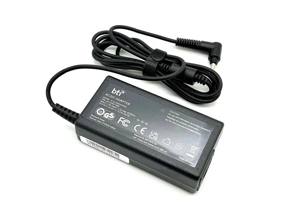 65W AC ADAPTER F/ LENOVO LAPTOP/W/ 4.0MM X 1.7MM CONNECTOR