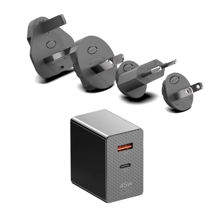 BTI GAN 45W WALLMOUNT ADAPTER/USB-C MULTI COUNTRY VERSION