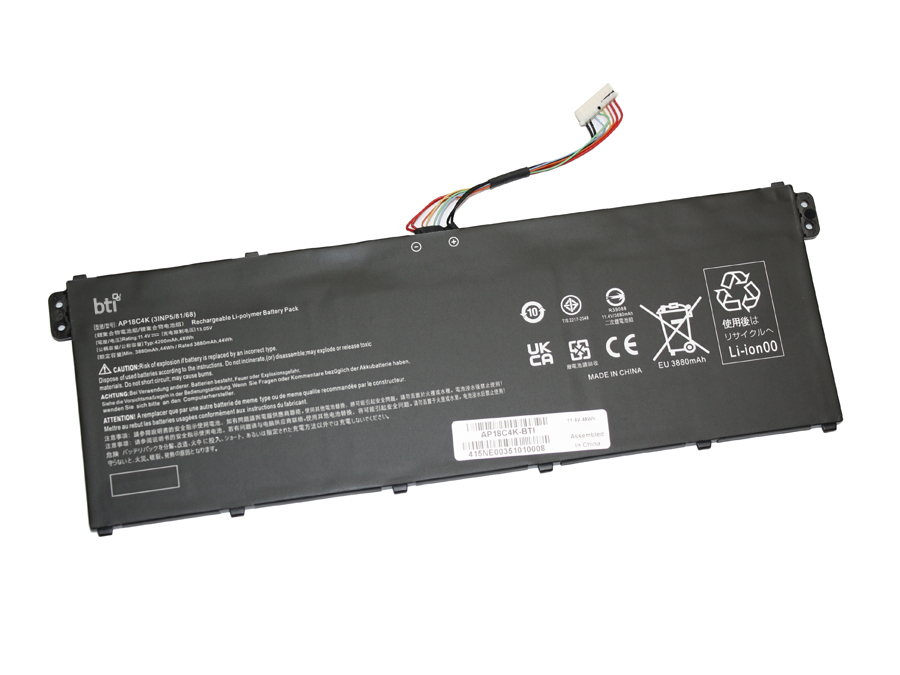 BTI 3C BATTERY ACER 0 REPLACING/OEM: AP18C4K