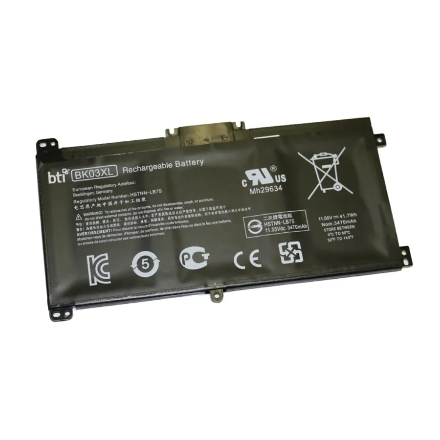 BTI 3C BATTERY HP X360 14-BA/OEM:BK03XL 916811-855 916366-421