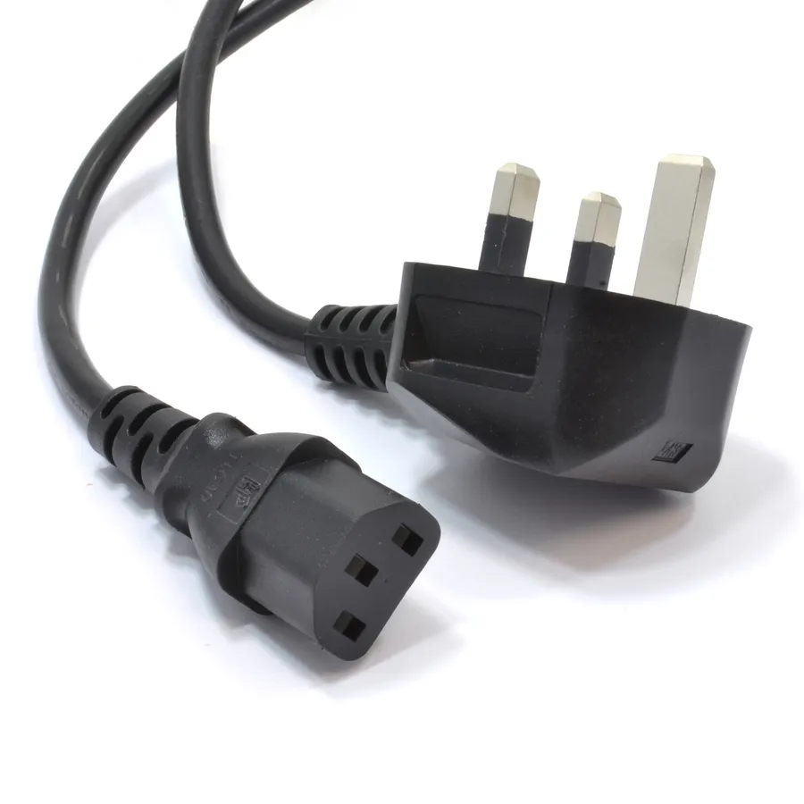 C13 (KETTLE) TO UK POWER CORD/.